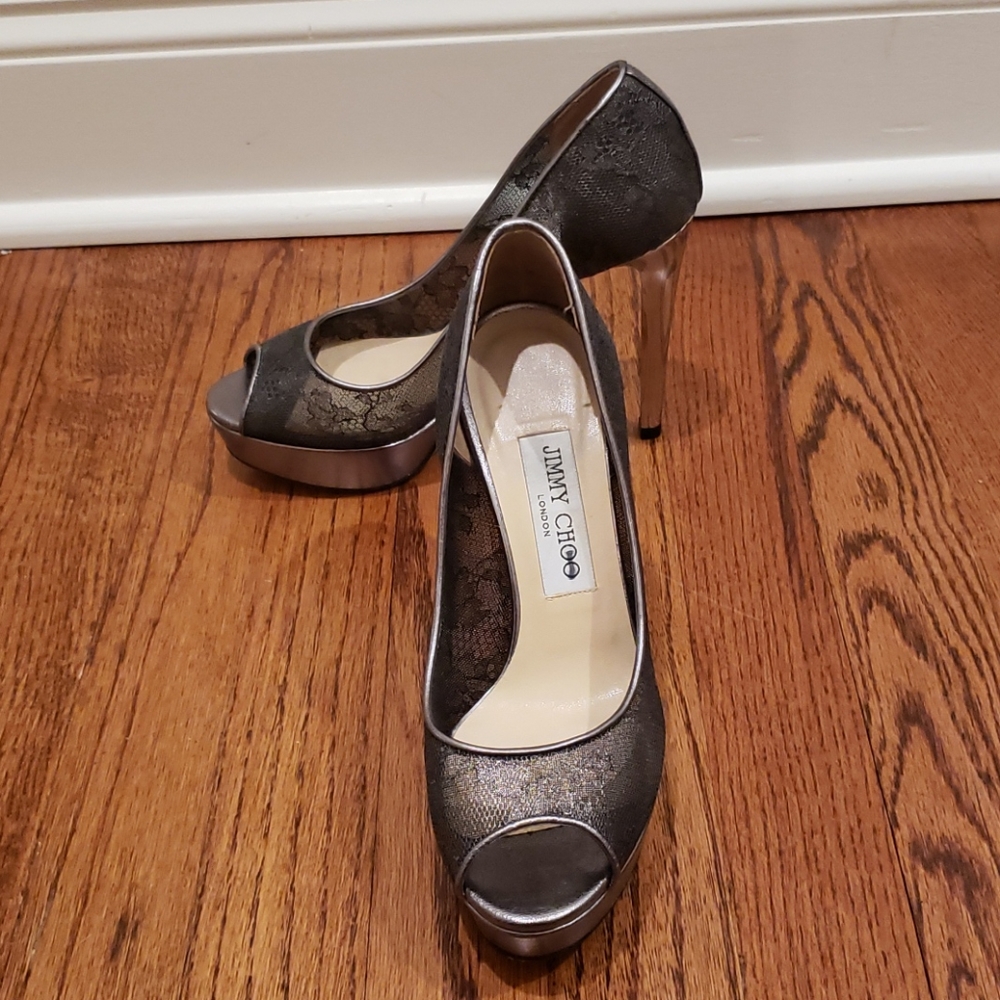 100% Authentic Jimmy Choo Platform Heels